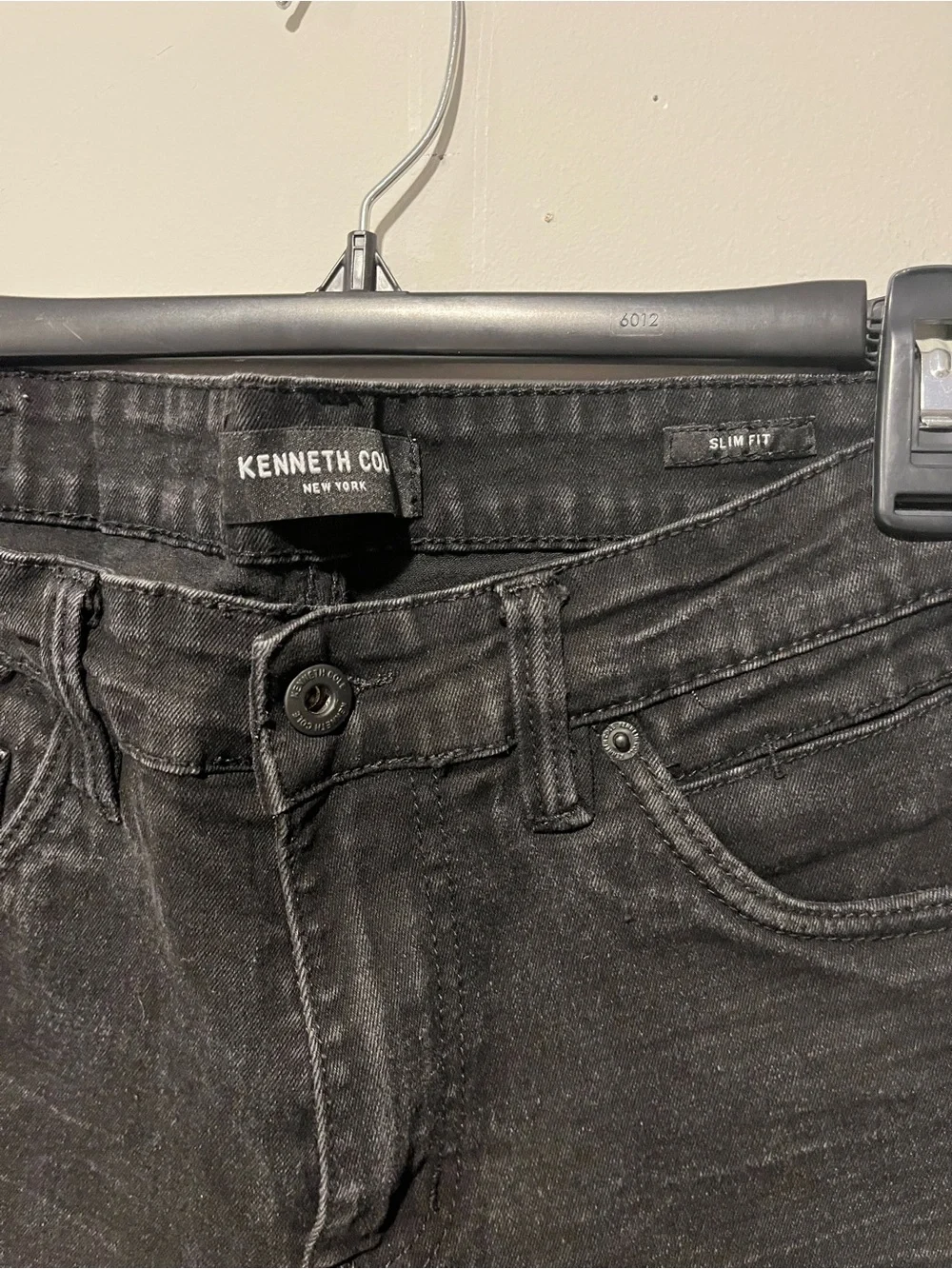 Kenneth Cole New York Black Slim Men's Jeans